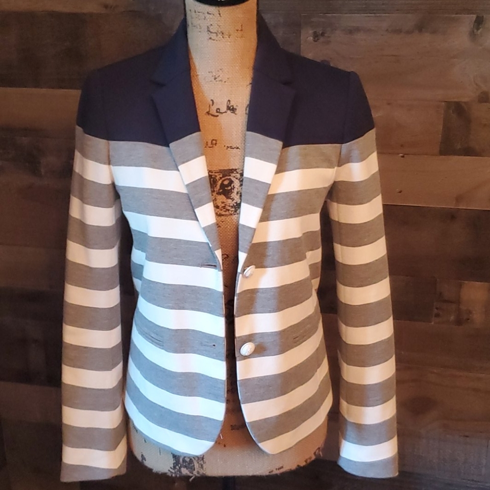 Gap the Academy Blazer size 2  striped